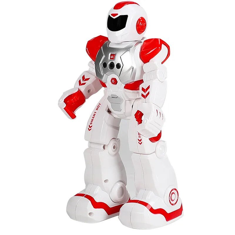 Mechanical Police Robot, Infrared Sensor, Singing, for Kids