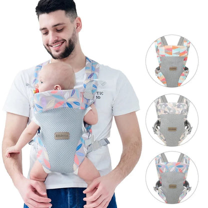 Portable Ergonomic Baby Carrier: Front and Back Holder