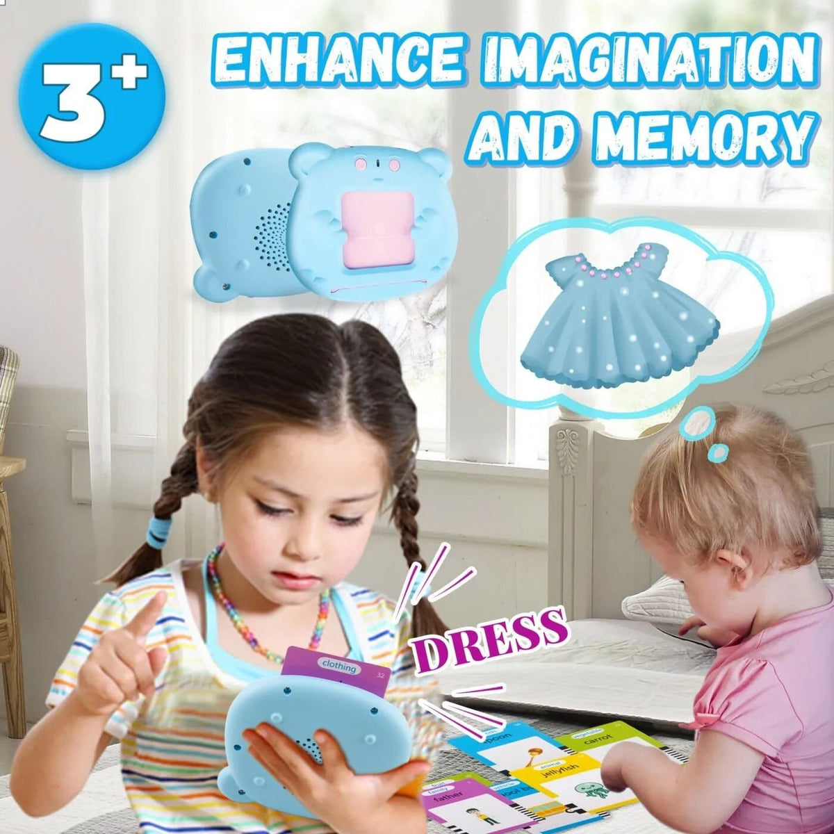Preschool English Learning Toy: CPC-Qualified Kids Study &amp; Cognition Education