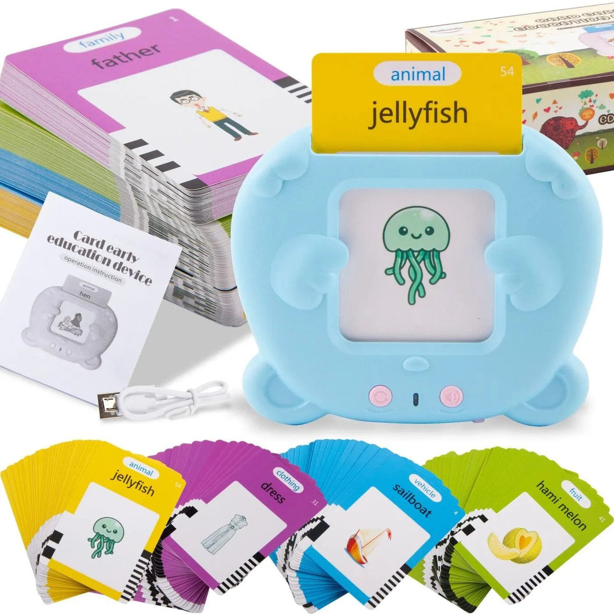Preschool English Learning Toy: CPC-Qualified Kids Study &amp; Cognition Education