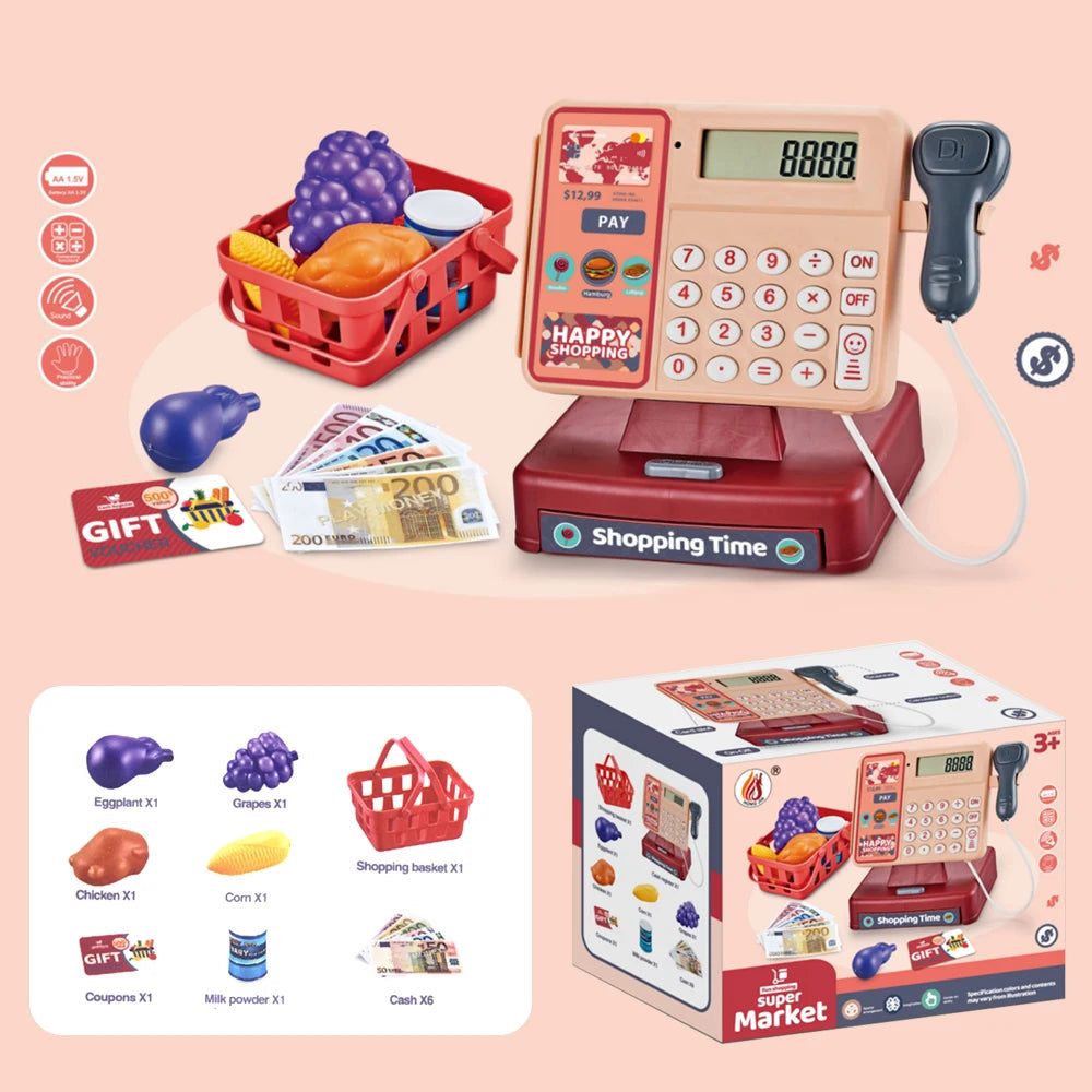 Scanning Cash Register Playset with Sounds & Lights