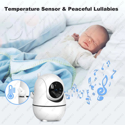 5" PTZ Video Baby Monitor with 300m Range