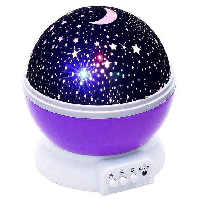 Starry Sky LED Night Light Projector for Nursery & Kids' Rooms
