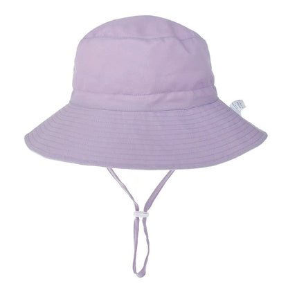 Summer Baby Sun Cap - UV Protection, 0-8 Years, Bucket Style