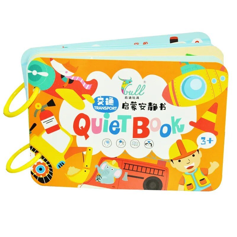 Montessori Busy Book for 2-4 Yrs: Preschool Learning &amp; Activity Toy