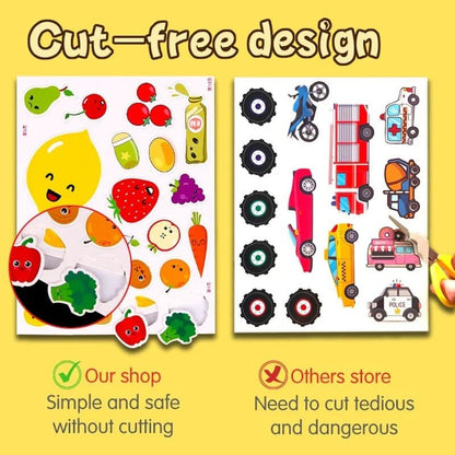 Quiet Busy Book: Montessori Activity Board for Early Baby &amp; Toddler Learning