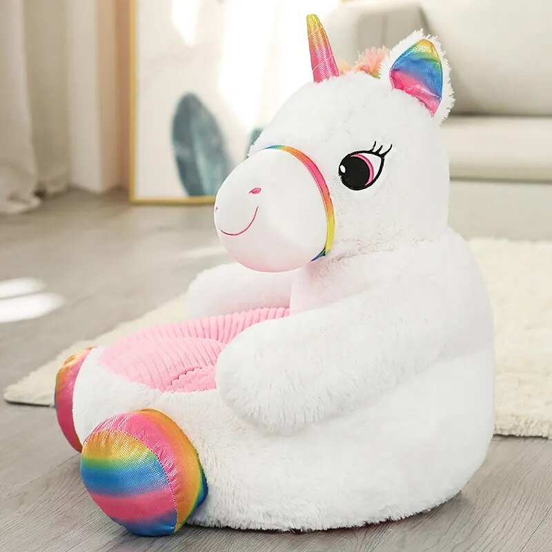 50cm Soft Panda Baby Seat Sofa - Plush Animal Chair with Filling