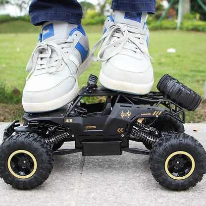 1:12/1:16 4WD RC Car with LED Lights - Off-Road Buggy Toy
