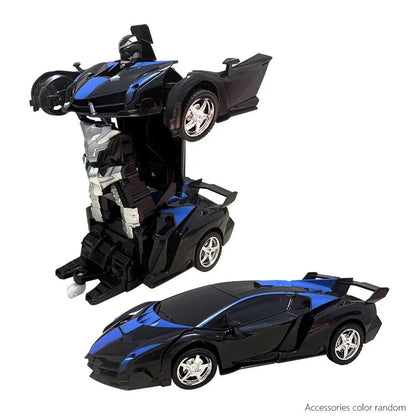 RC Car Transformation Robot - Drift Sports Vehicle Toy