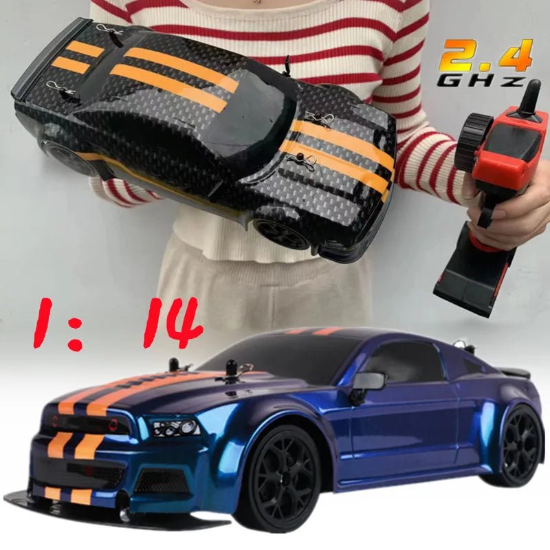 High-Speed 4WD RC Drift Car, 1:14 Scale, 30KM/H, 2.4G Remote