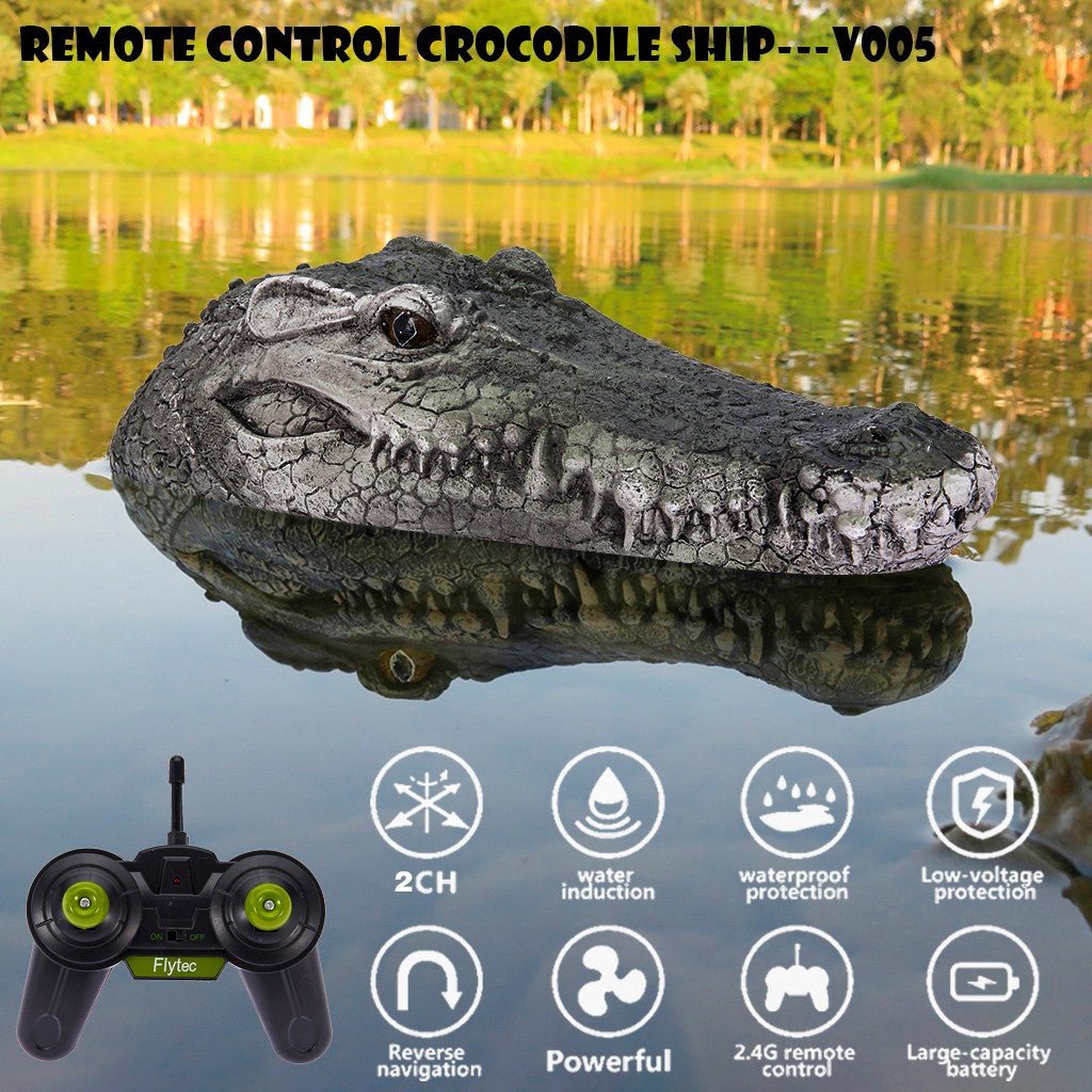 2.4G Electric Racing Boat With Simulation Head Spoof Toy