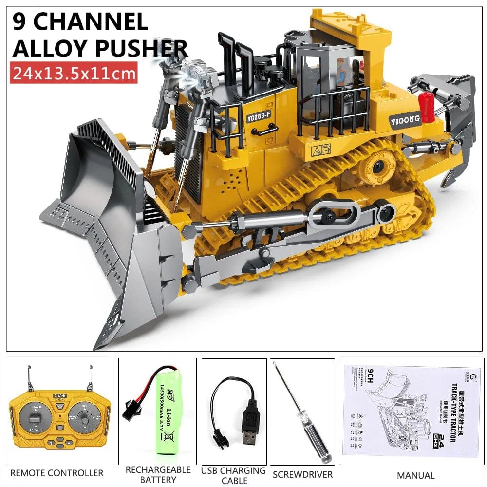 RC Excavator Dumper - 2.4G Remote Control Engineering Toy