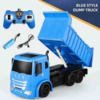 RC Excavator Dumper - 2.4G Remote Control Engineering Toy