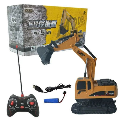 RC Excavator Dumper - 2.4G Remote Control Engineering Toy
