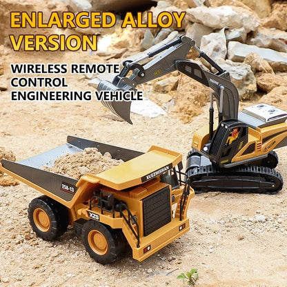 RC Excavator Dumper - 2.4G Remote Control Engineering Toy