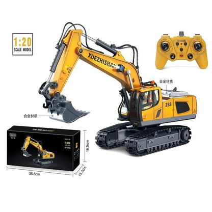 RC Excavator Dumper - 2.4G Remote Control Engineering Toy