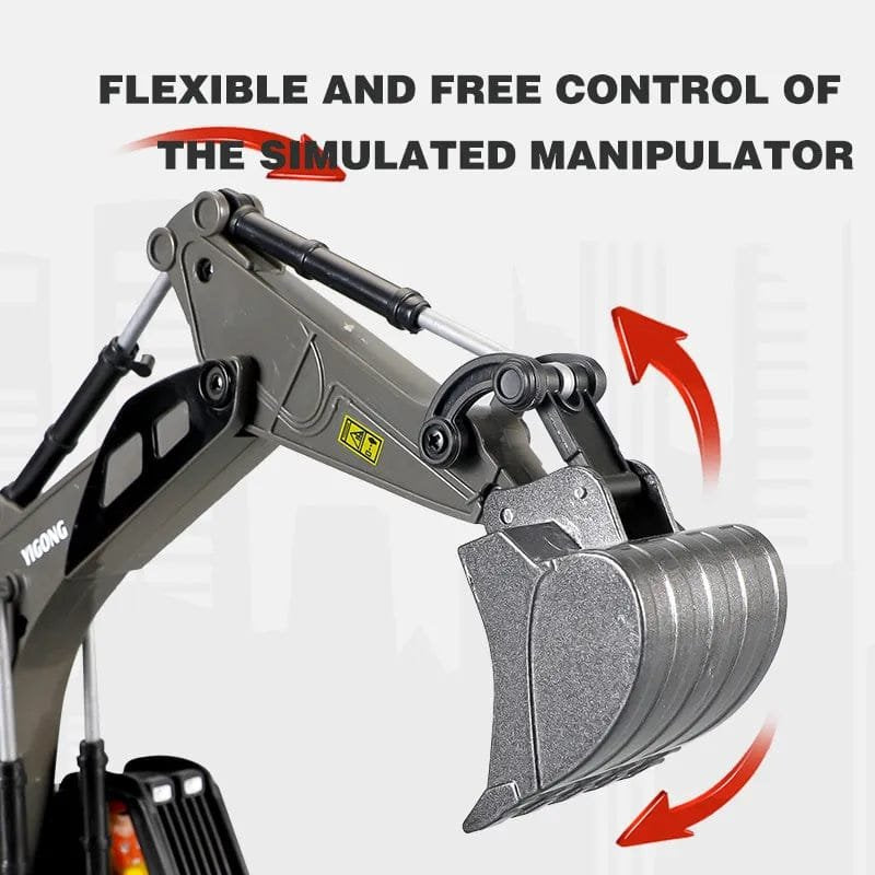 RC Excavator Dumper - 2.4G Remote Control Engineering Toy
