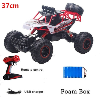 1:12 High-Speed 4WD RC Car - 37cm Off-Road Electric Vehicle