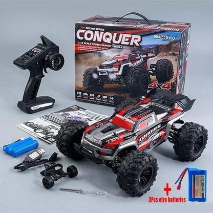 1:16 Scale High-Speed RC Car - 50km/h 4WD Monster Truck