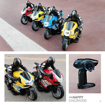 1:10 Scale Ducati RC Motorcycle - 35M Range, 4CH Off-Road Toy