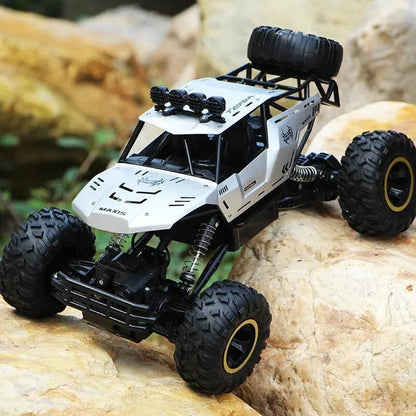 1:12/1:16 4WD RC Car with LED Lights - Off-Road Buggy Toy