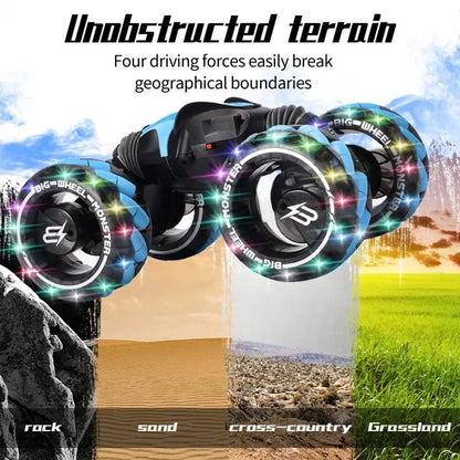 1:12/1:16 4WD RC Car with Radio, Gesture Control & Light, Kids Toy