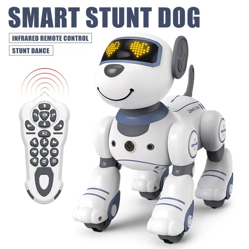 Funny RC Stunt Dog - Voice Command Robot Toy for Kids