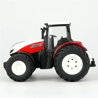 1/24 RC Tractor Trailer Set with LED - Farming Simulator Toy