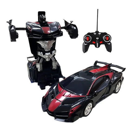 RC Car Transformation Robot - Drift Sports Vehicle Toy