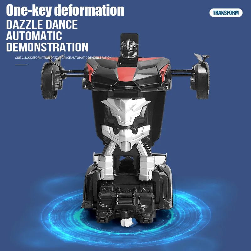 2-in-1 RC Transforming Robot Car - Electric Sports Model Toy