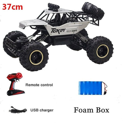 1:12 High-Speed 4WD RC Car - 37cm Off-Road Electric Vehicle