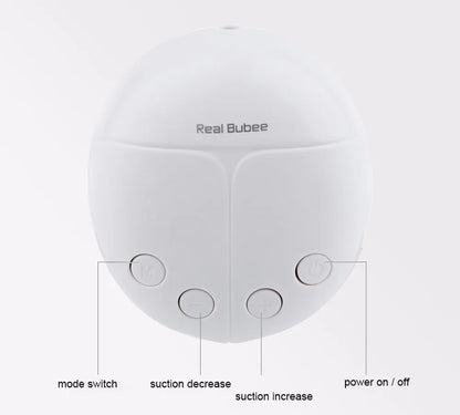 Real Bubee Electric Breast Pump - Single/Double, USB, BPA Free