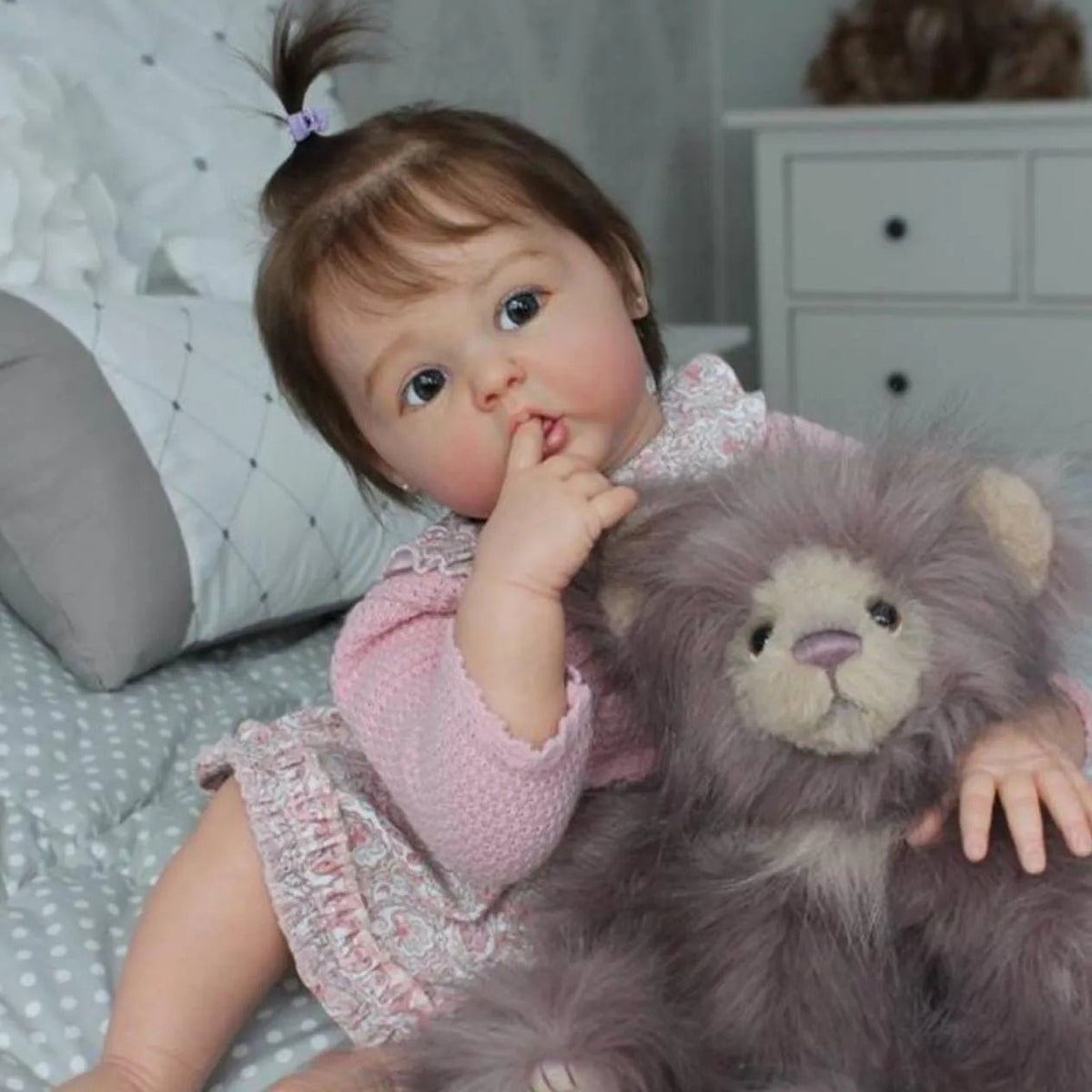 50cm/60cm Reborn Baby Doll - 3D-Paint Skin, Realistic Silicone, Handmade Princess Toy