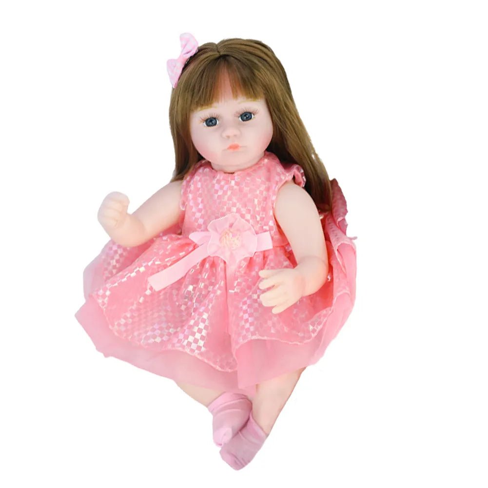 42cm Soft Lifelike Baby Reborn Doll - Ideal Sleeping Companion