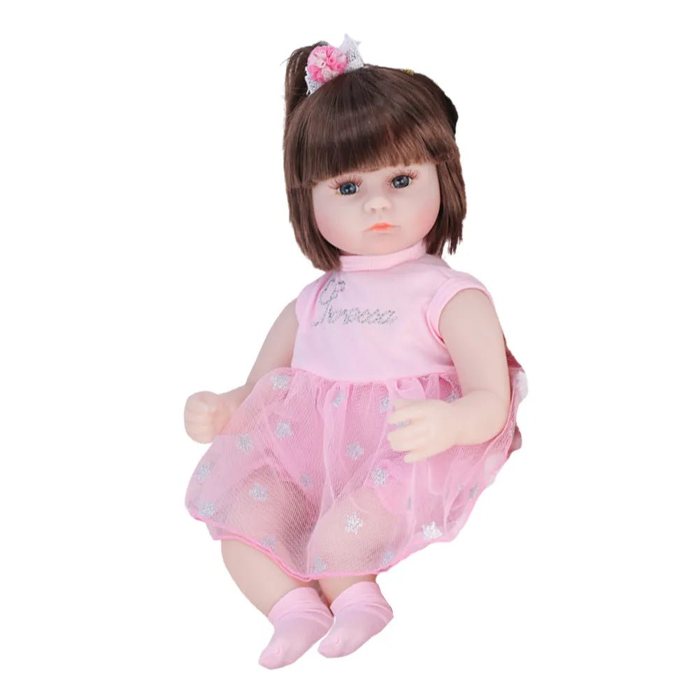 42cm Soft Lifelike Baby Reborn Doll - Ideal Sleeping Companion