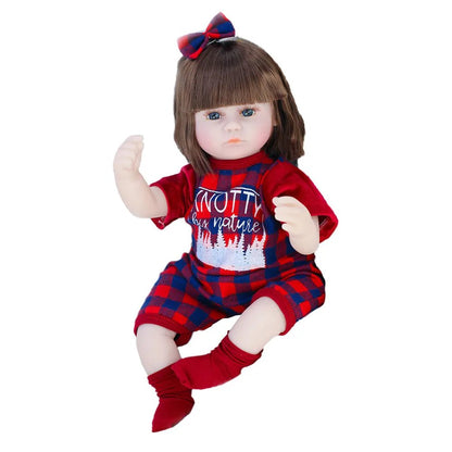 42cm Soft Lifelike Baby Reborn Doll - Ideal Sleeping Companion