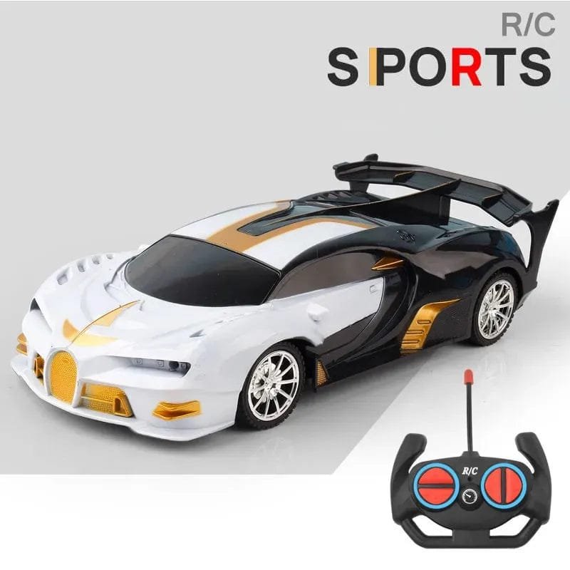 1:18 High-Speed RC Car - 15km/h with LED Light - Chargeable