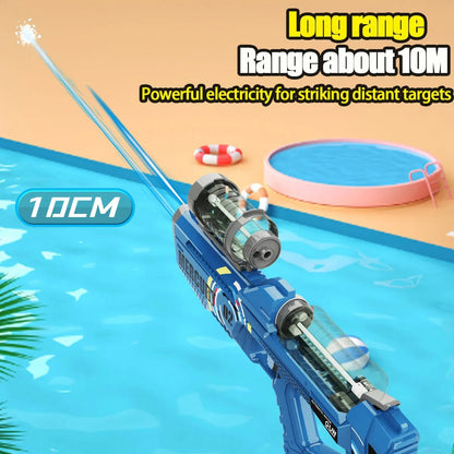 Automatic Water Gun with Light for Kids' Summer Fun