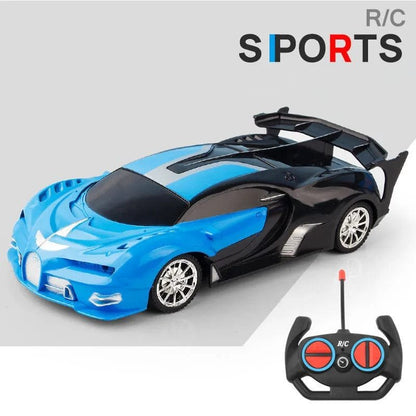 1:18 High-Speed RC Car - 15km/h with LED Light - Chargeable