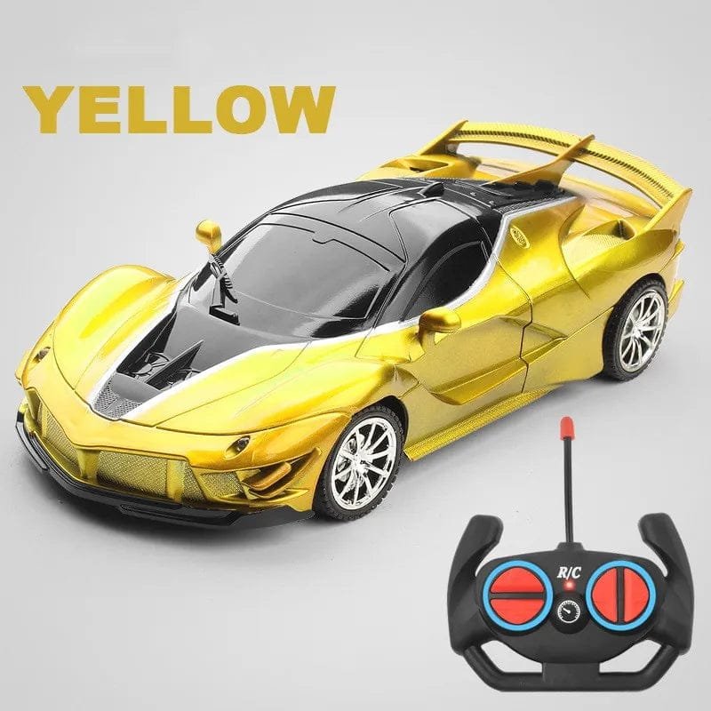 1:18 High-Speed RC Car - 15km/h with LED Light - Chargeable
