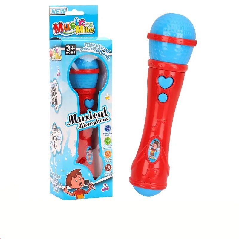 Kids' Singing Microphone Toy - Early Education Sound Amplifier