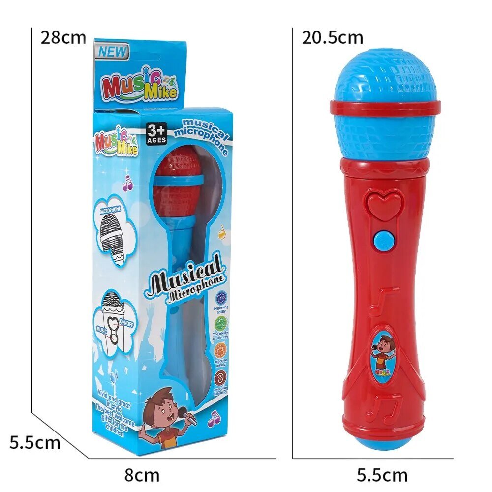 Kids' Singing Microphone Toy - Early Education Sound Amplifier