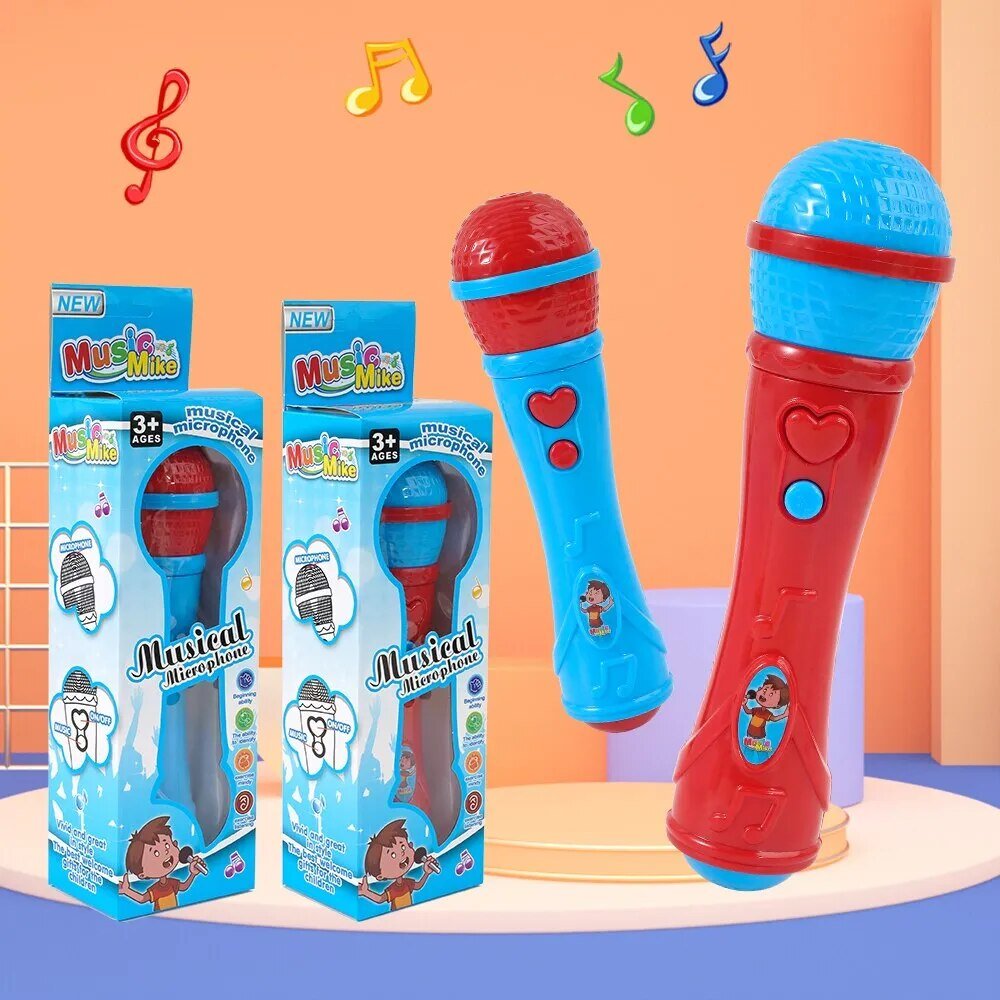 Kids' Singing Microphone Toy - Early Education Sound Amplifier