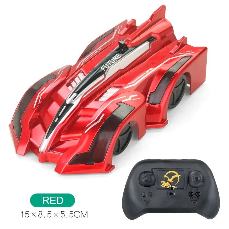 Wall-Climbing RC Car with Lights - Drift Stunt Racing Toy