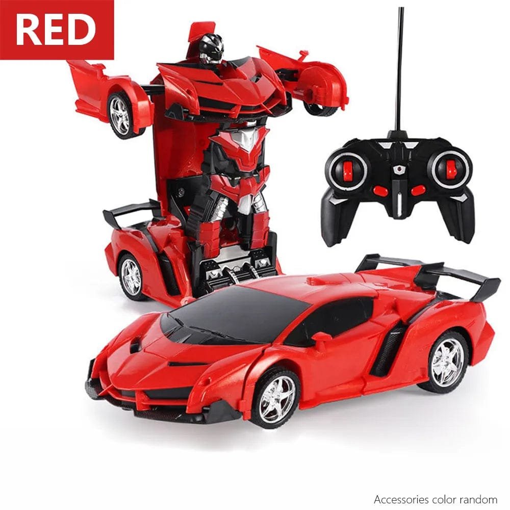 RC Car Transformation Robot - Drift Sports Vehicle Toy