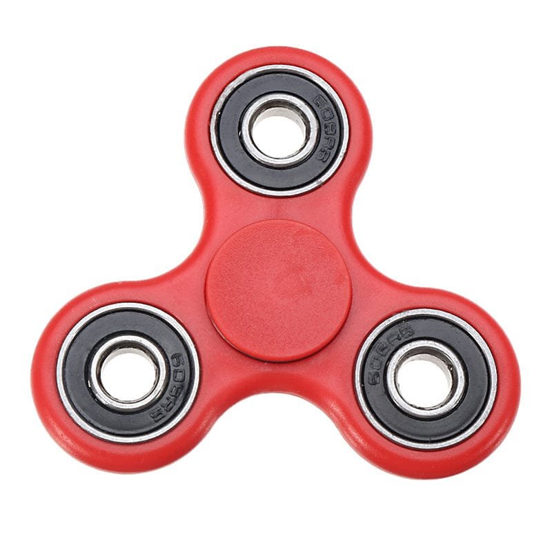 Tri-Spinner Fidget Toy - Quiet Hand Spinner for Focus & Stress Relief