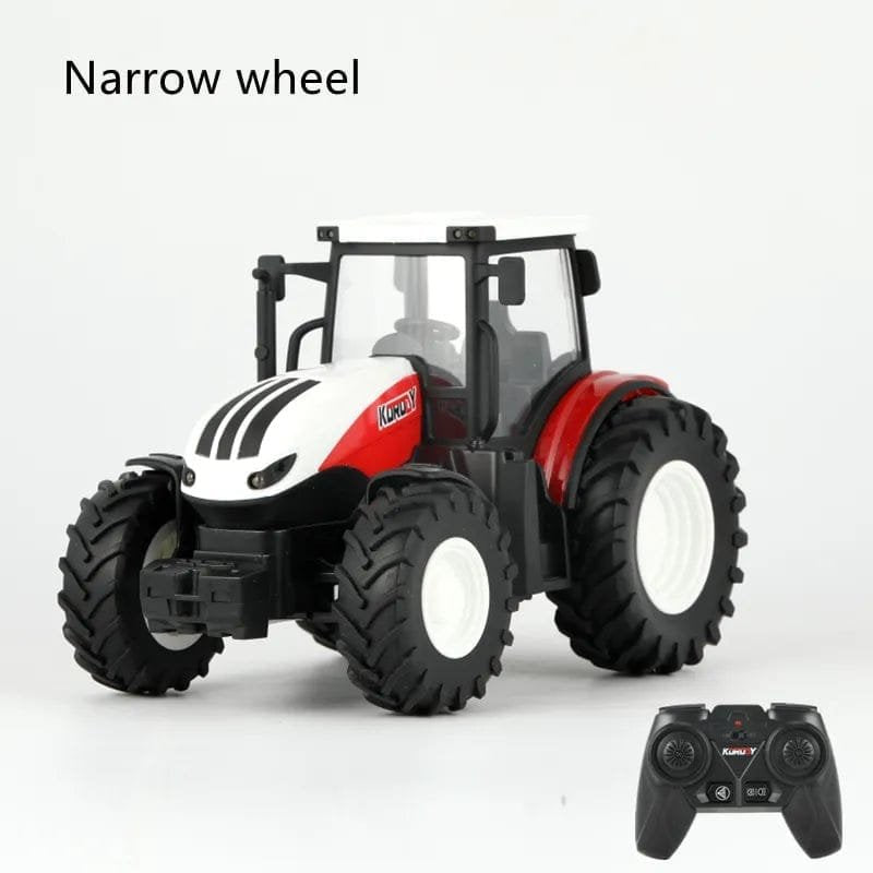 1/24 RC Tractor Trailer Set with LED - Farming Simulator Toy
