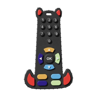 Remote Control Shape Teether: Baby Gum Relief Toy