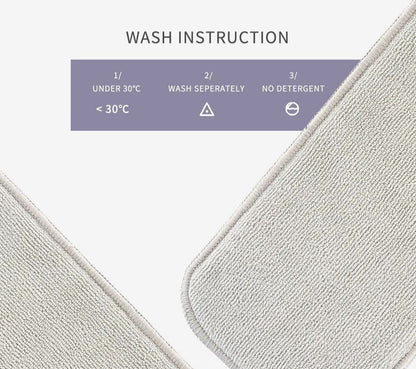Elinfant 3-Layer Gray Microfiber Diaper Inserts (4/8/10pcs)