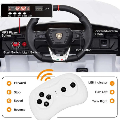 12V Electric Ride-On Super-SUV for Kids - Perfect for Birthdays & Christmas
